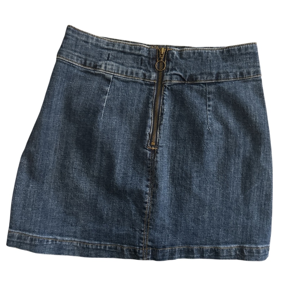 Denim Mini Skirt